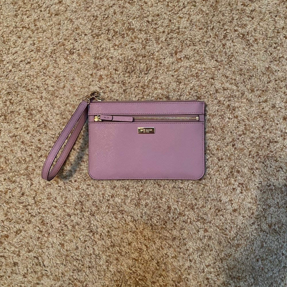 Small Lavender Kate Spade Wristlet